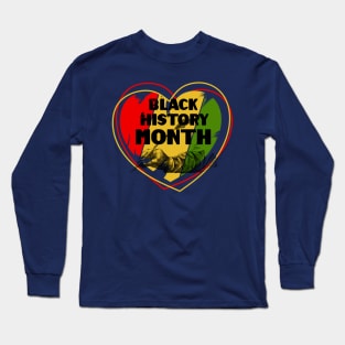 Black History Month Love Long Sleeve T-Shirt